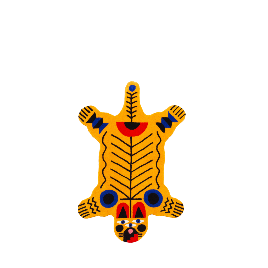 Carpet Oggian Italian Tiger M (Shaped)  design Marco Oggian