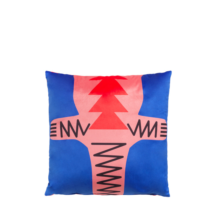 Cushion Oggian Crocopink (45x45cm)  design Marco Oggian
