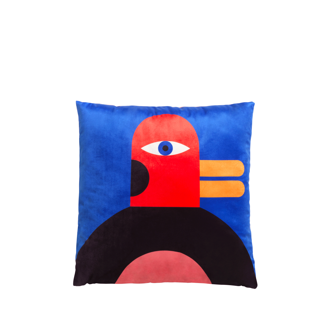 Cushion Oggian Duck (45x45cm)  design Marco Oggian