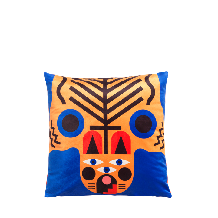 Cushion Oggian Italian Tiger (45x45cm)  design Marco Oggian