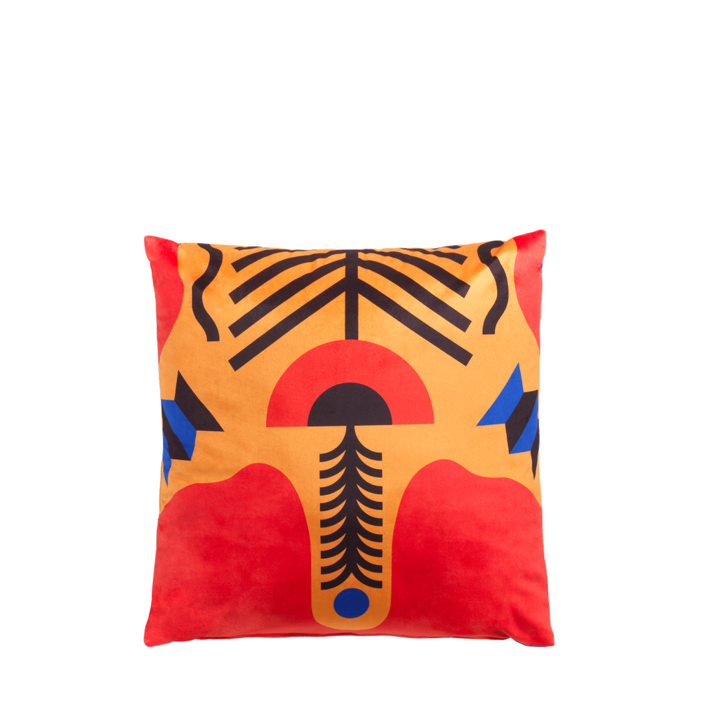Cushion Oggian Italian Tiger (45x45cm)  design Marco Oggian