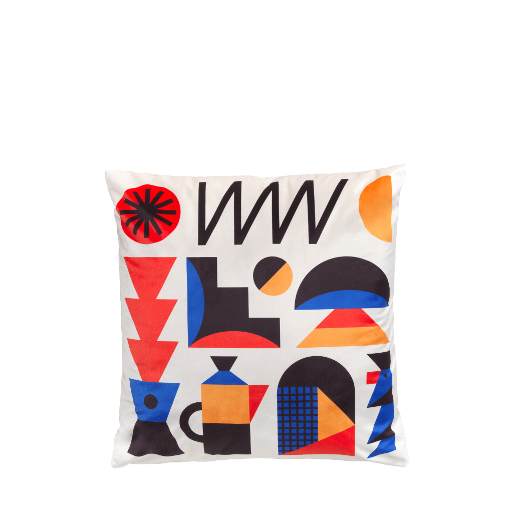 Cushion Oggian Mr. Mouse (45x45cm) Cushion Oggian Mr. Mouse (45x45cm) design Marco Oggian