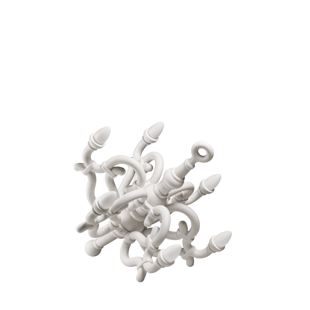 Fallen Chandelier M Powder Pink design Studio Job