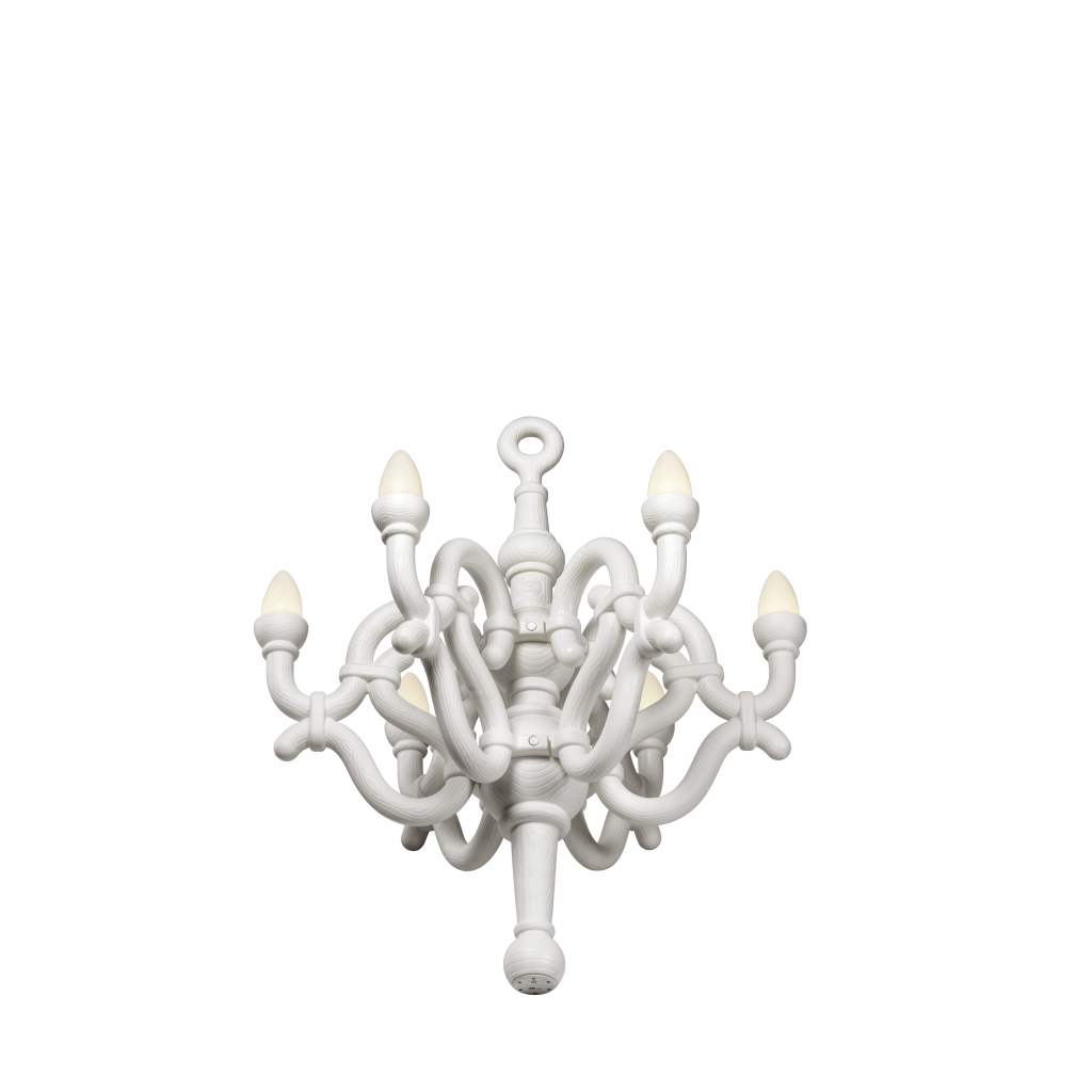 Fallen Chandelier M Powder Pink design Studio Job