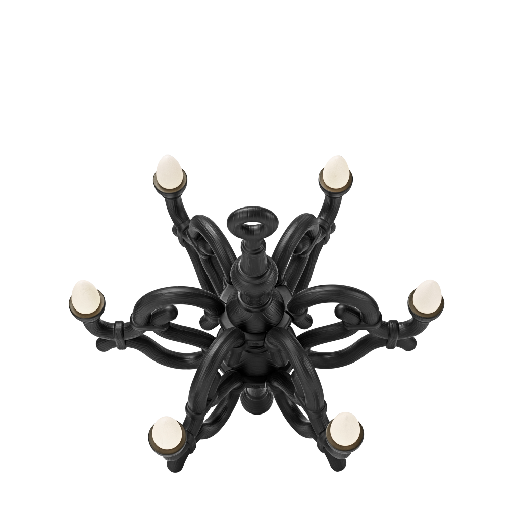 Fallen Chandelier M Powder Pink design Studio Job