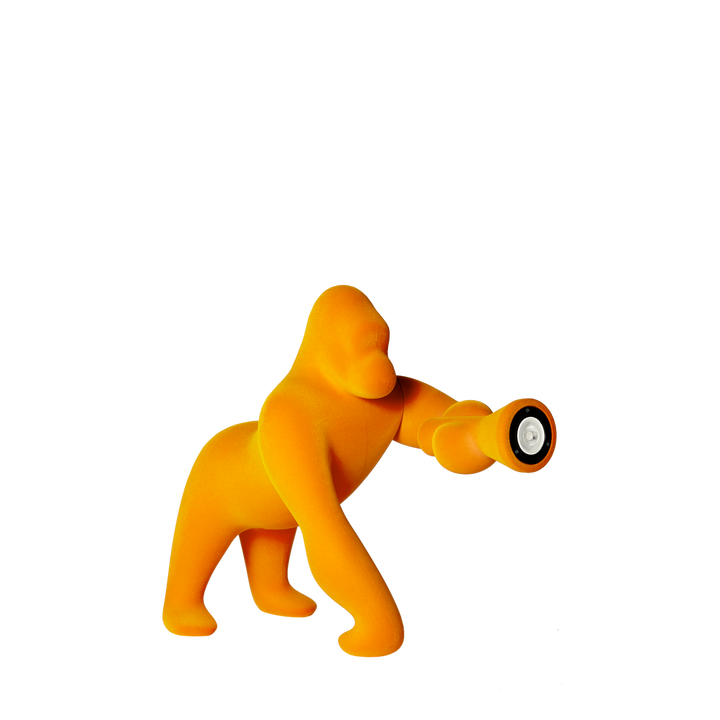 Kong XS Velvet Finish Light Blue design Stefano Giovannoni