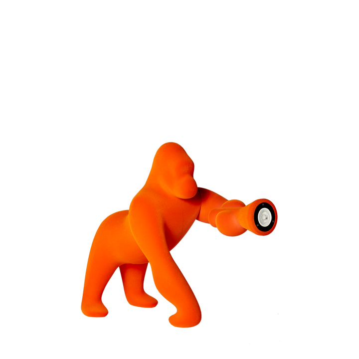 Kong XS Velvet Finish Light Blue design Stefano Giovannoni