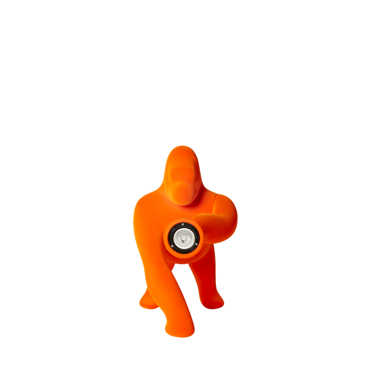 Kong XS Velvet Finish Light Blue design Stefano Giovannoni