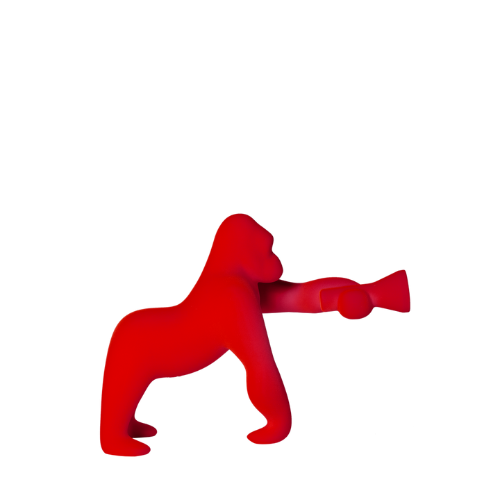 Kong XS Velvet Finish Light Blue design Stefano Giovannoni