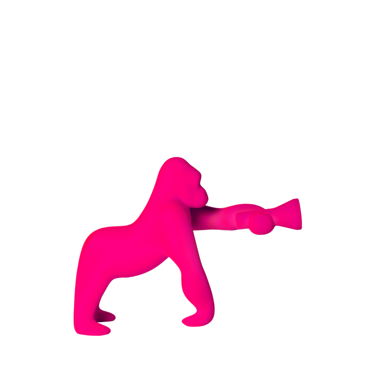 Kong XS Velvet Finish Light Blue design Stefano Giovannoni