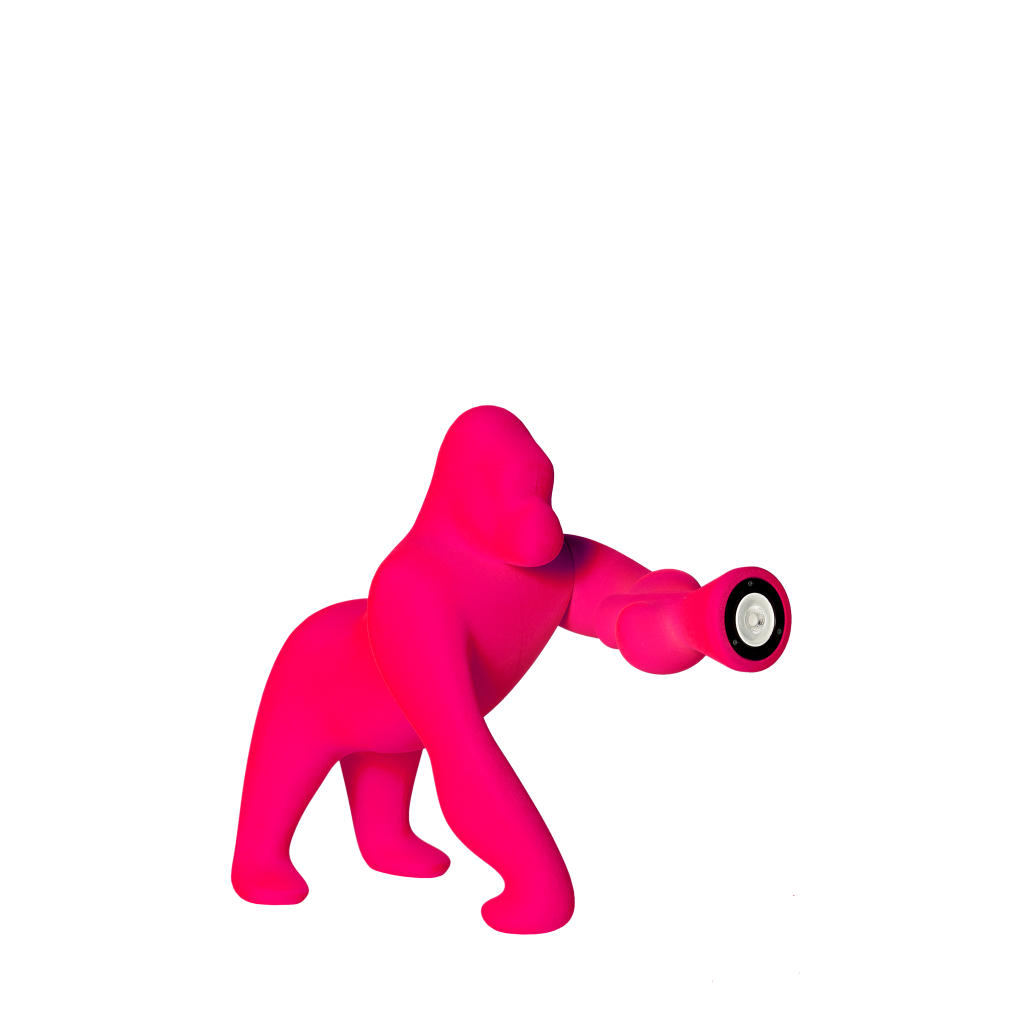 Kong XS Velvet Finish Light Blue design Stefano Giovannoni