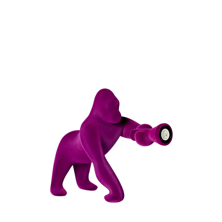 Kong XS Velvet Finish Light Blue design Stefano Giovannoni