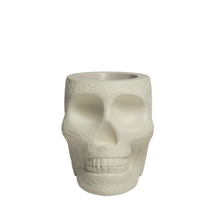 Mexico Planter and Champagne Cooler Ivory design Studio Job