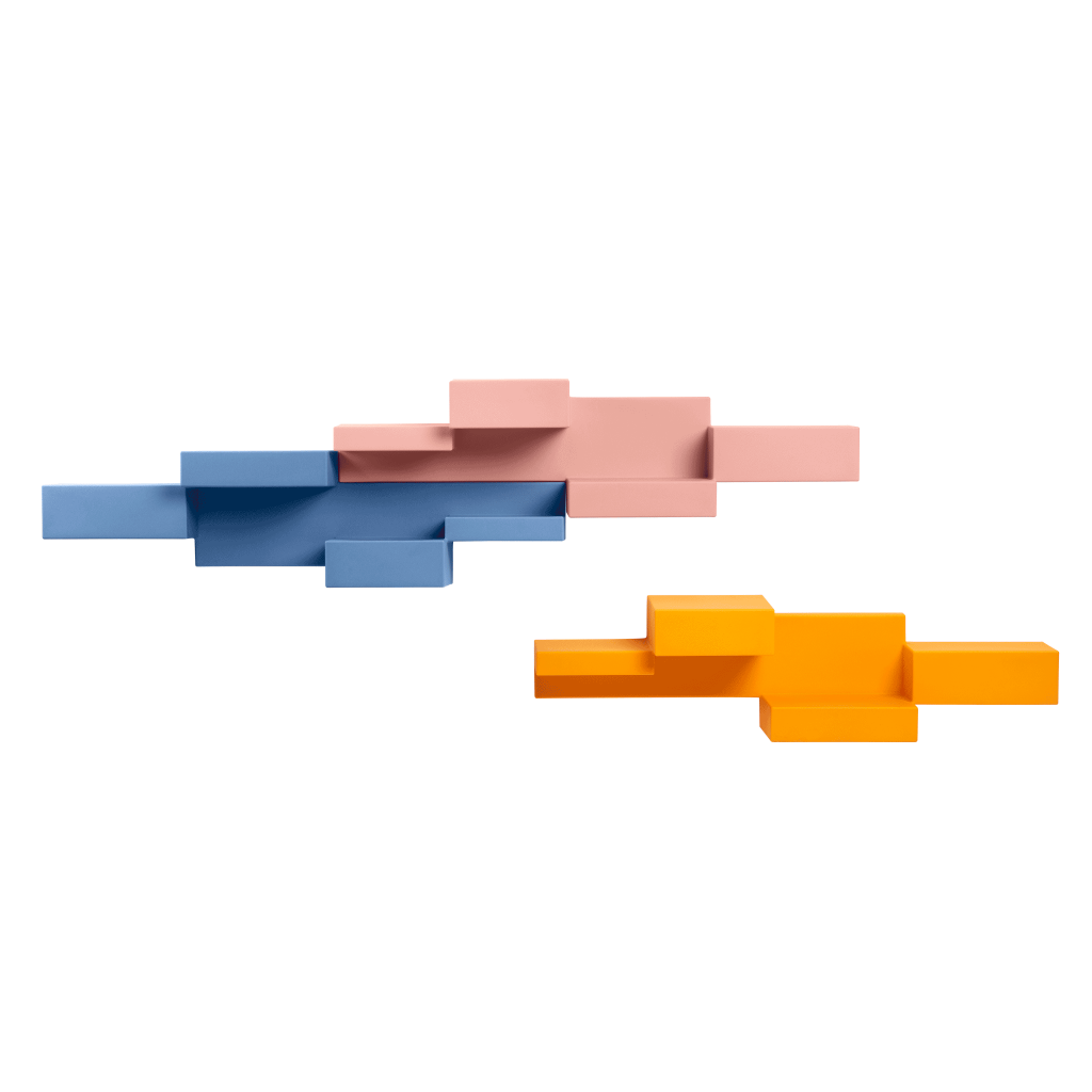 Primitive Bookshelf XS  design Studio Nucleo