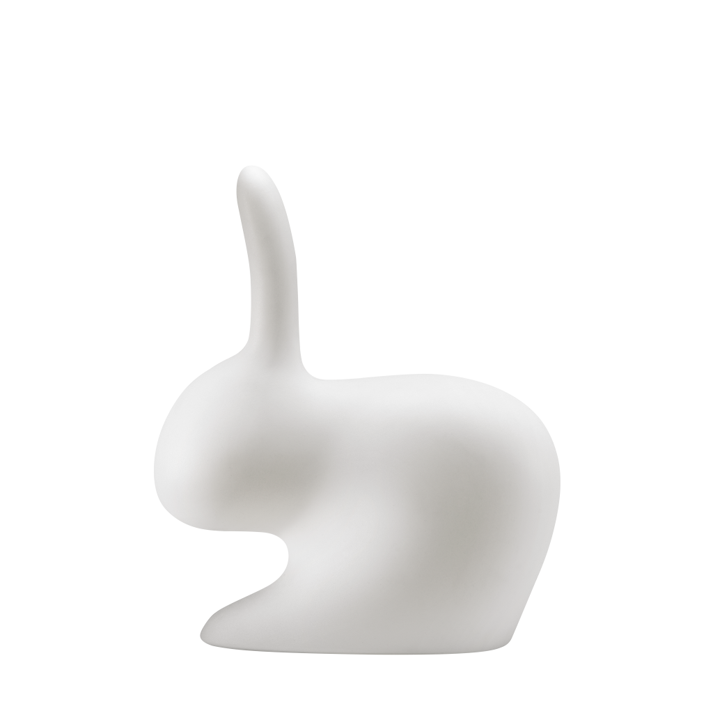 Rabbit Lamp with Rechargeable Led Translucent design Stefano Giovannoni