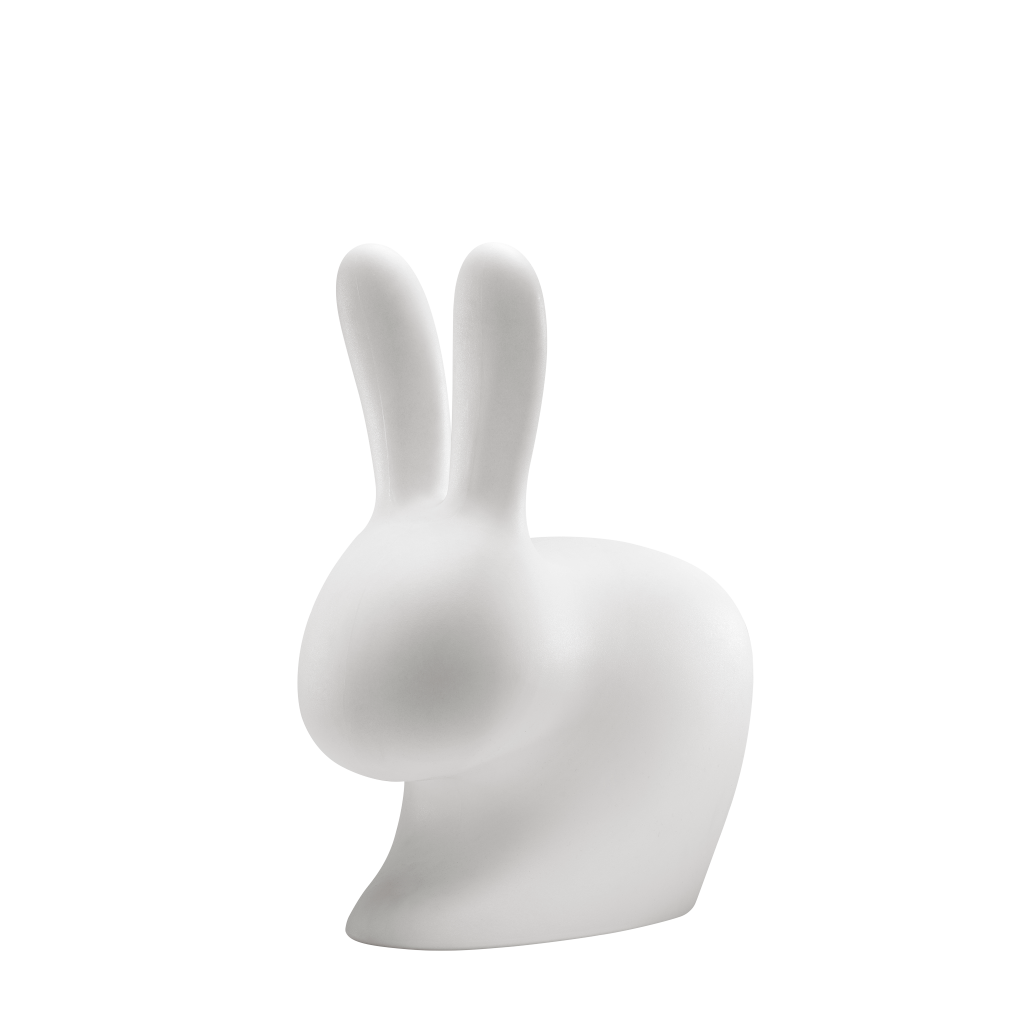Rabbit Lamp with Rechargeable Led Translucent design Stefano Giovannoni