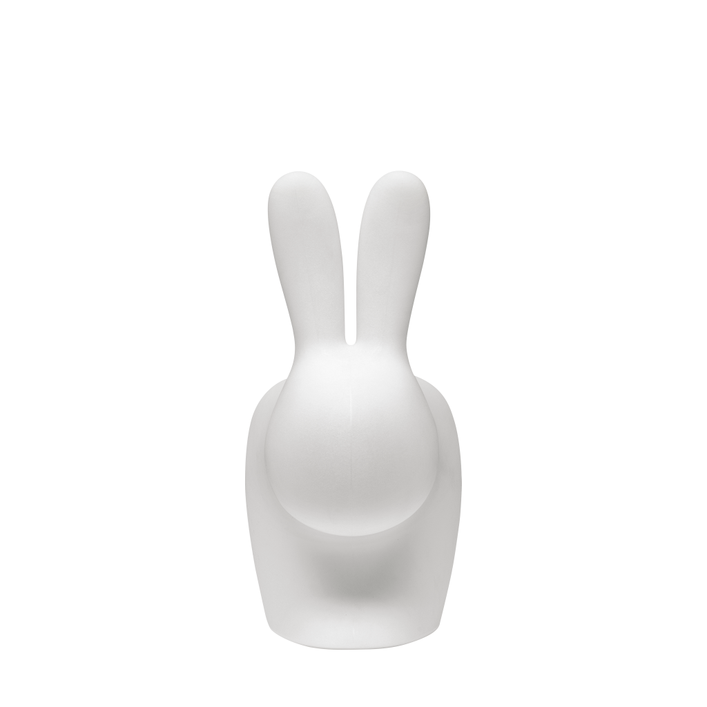 Rabbit Lamp with Rechargeable Led Translucent design Stefano Giovannoni