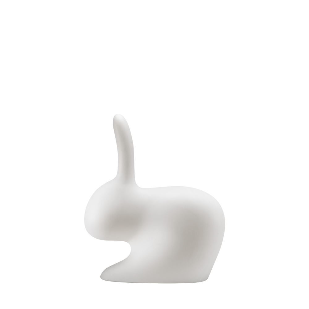 Rabbit Small Lamp with Rechargeable Led Translucent design Stefano Giovannoni