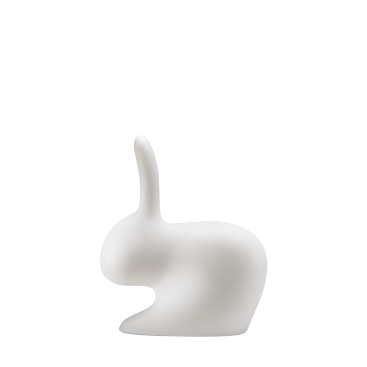 Rabbit Small Lamp with Rechargeable Led Translucent design Stefano Giovannoni
