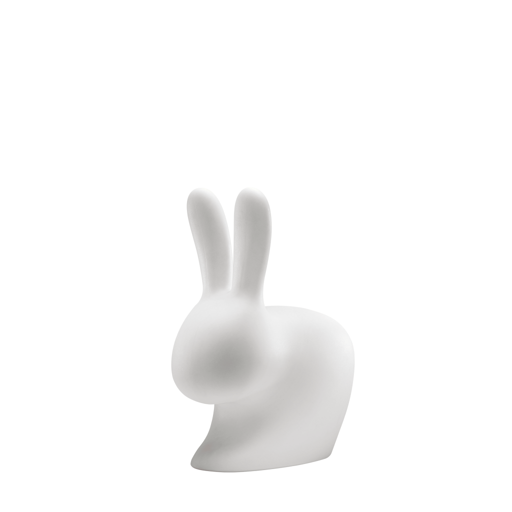 Rabbit Small Lamp with Rechargeable Led Translucent design Stefano Giovannoni