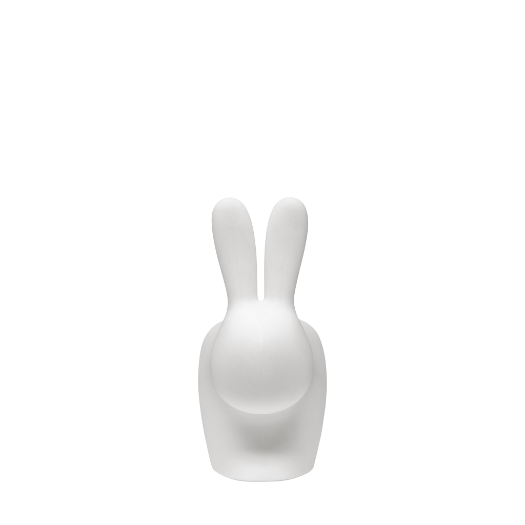 Rabbit Small Lamp with Rechargeable Led Translucent design Stefano Giovannoni