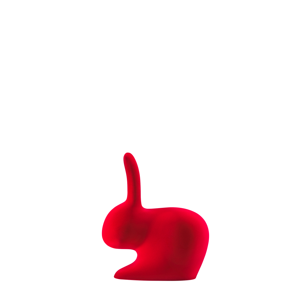 Rabbit XS Bookend Velvet Finish