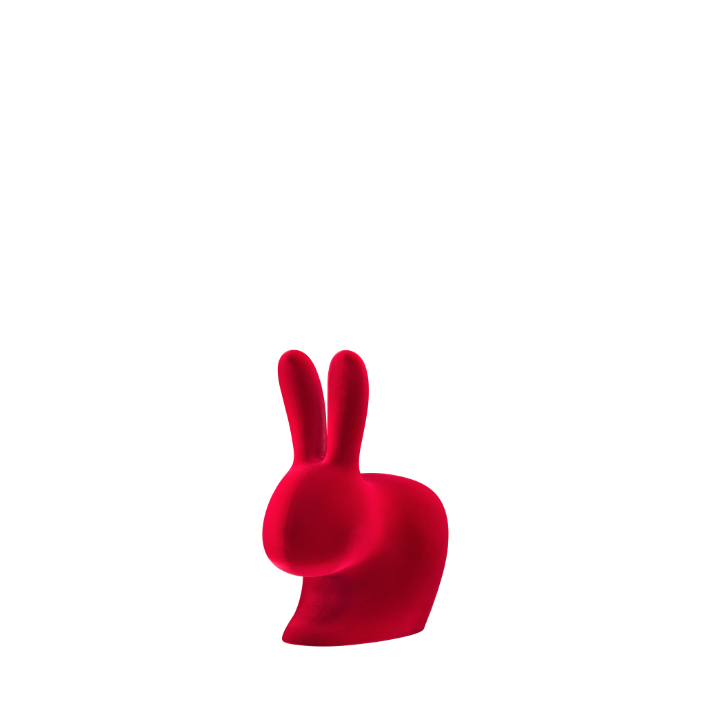Rabbit XS Bookend Velvet Finish