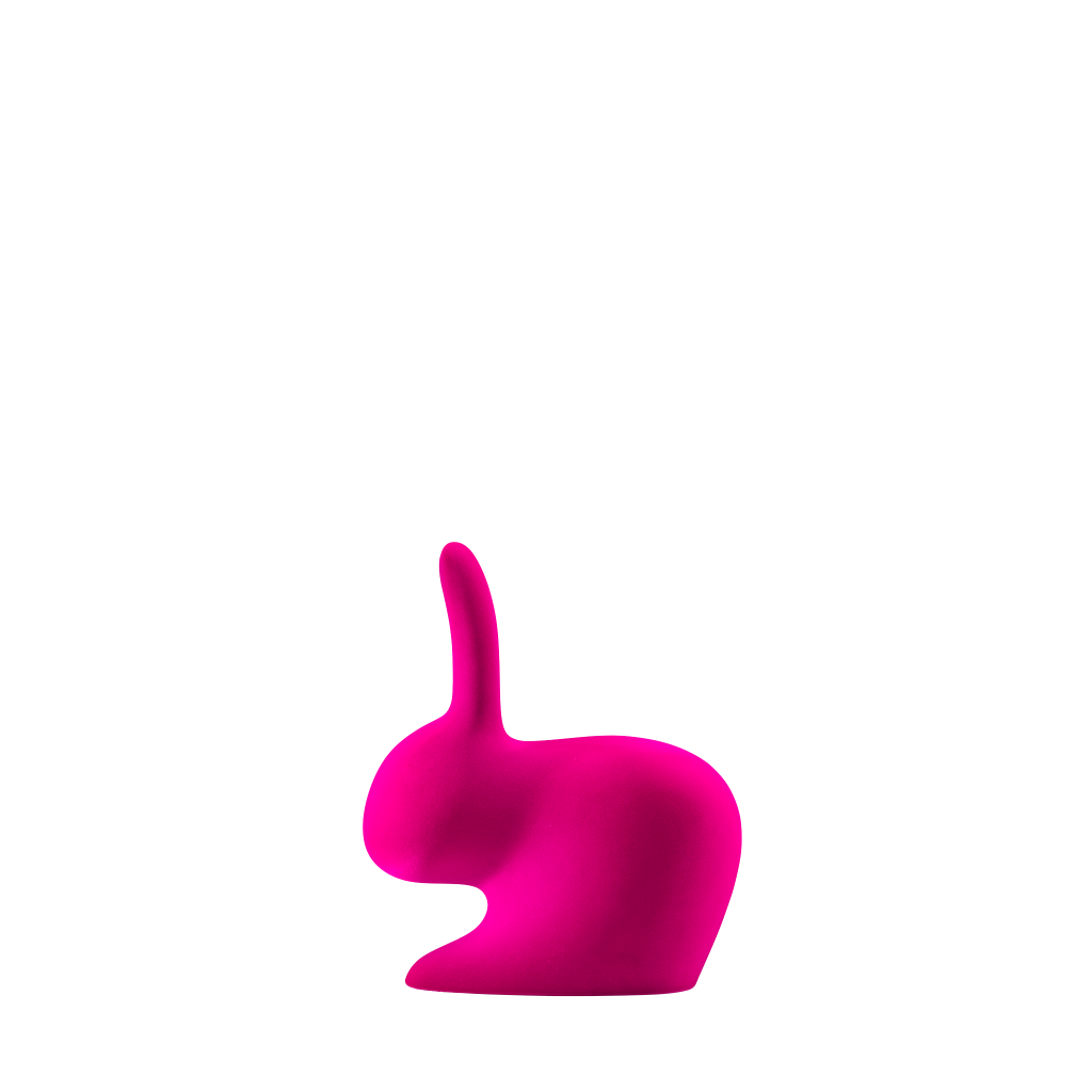 Rabbit XS Bookend Velvet Finish