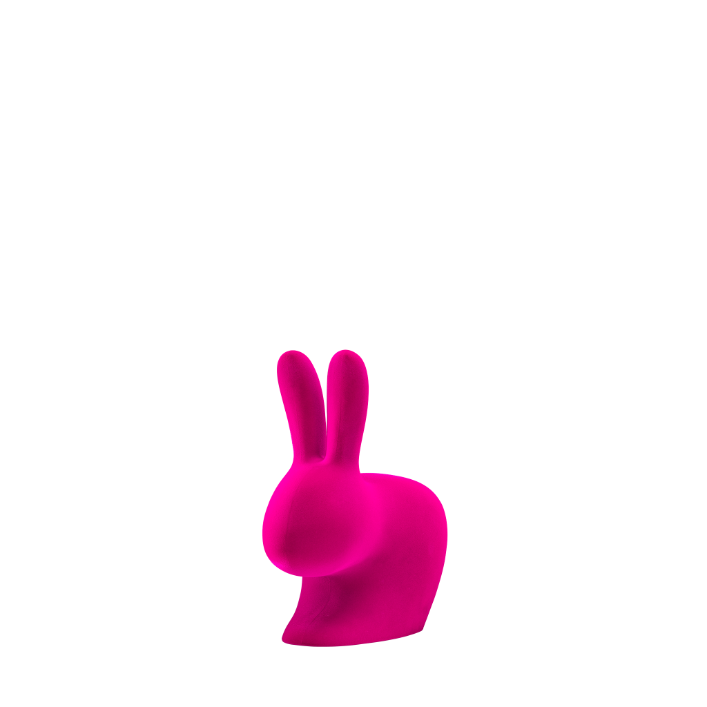 Rabbit XS Bookend Velvet Finish