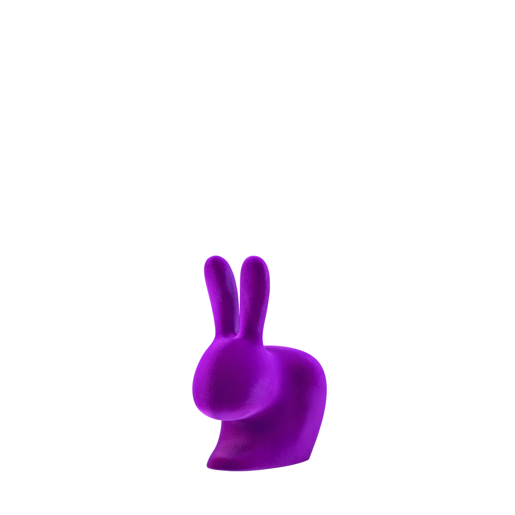 Rabbit XS Bookend Velvet Finish