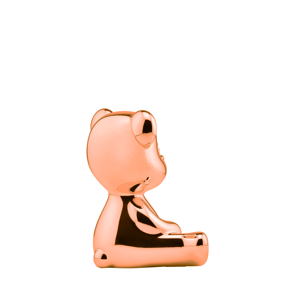 Teddy Boy Lamp Metal Finish with Cable Copper design Stefano Giovannoni