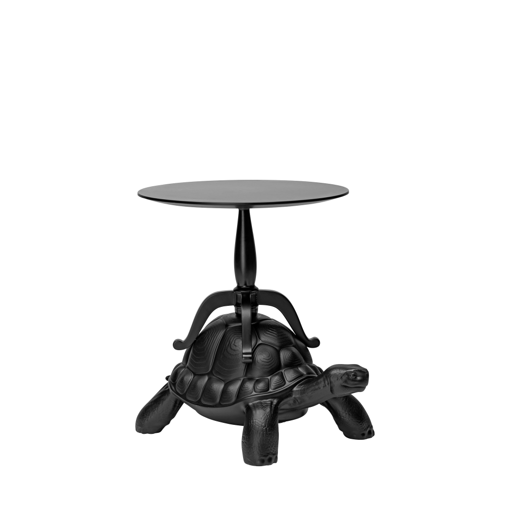 Turtle Carry Coffee Table Black design Marcantonio