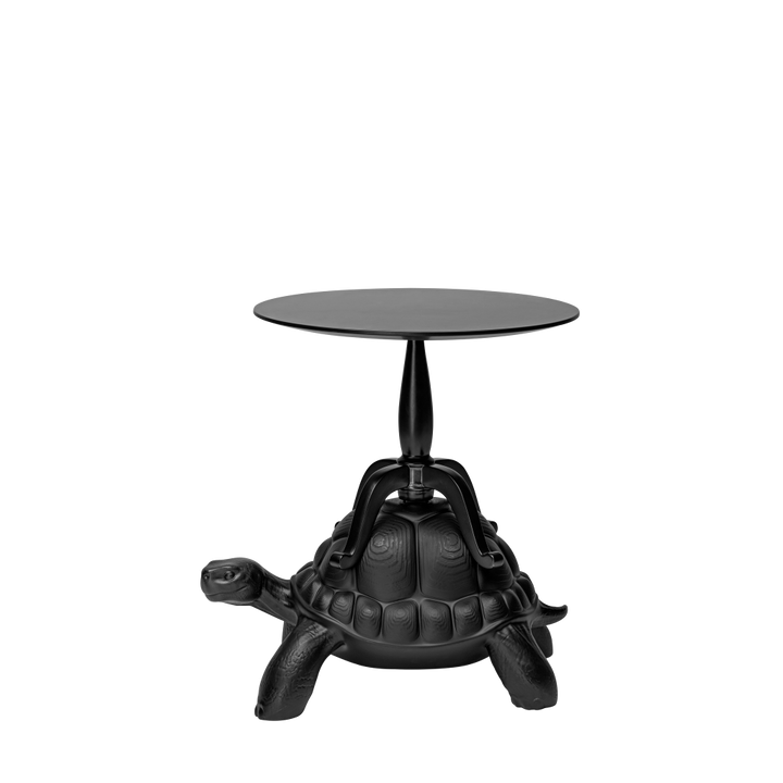 Turtle Carry Coffee Table Black design Marcantonio