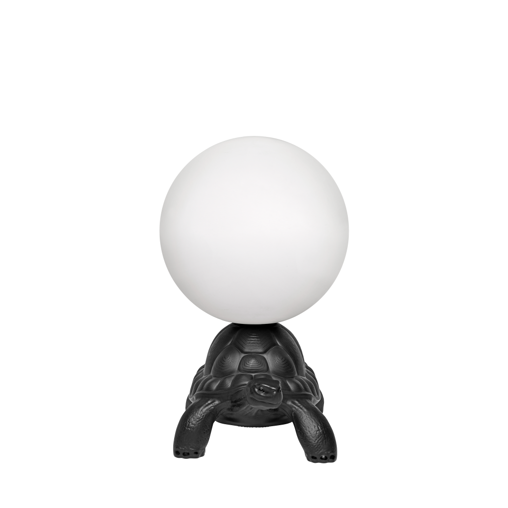 Turtle Carry Lamp Black design Marcantonio