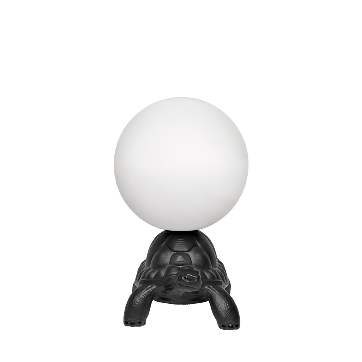 Turtle Carry Lamp Black design Marcantonio