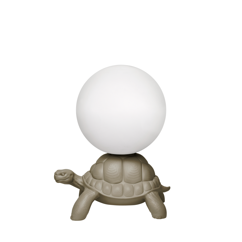 Turtle Carry Lamp Black design Marcantonio