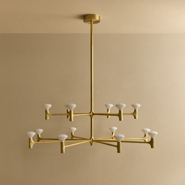 Root Two-Tier Chandelier