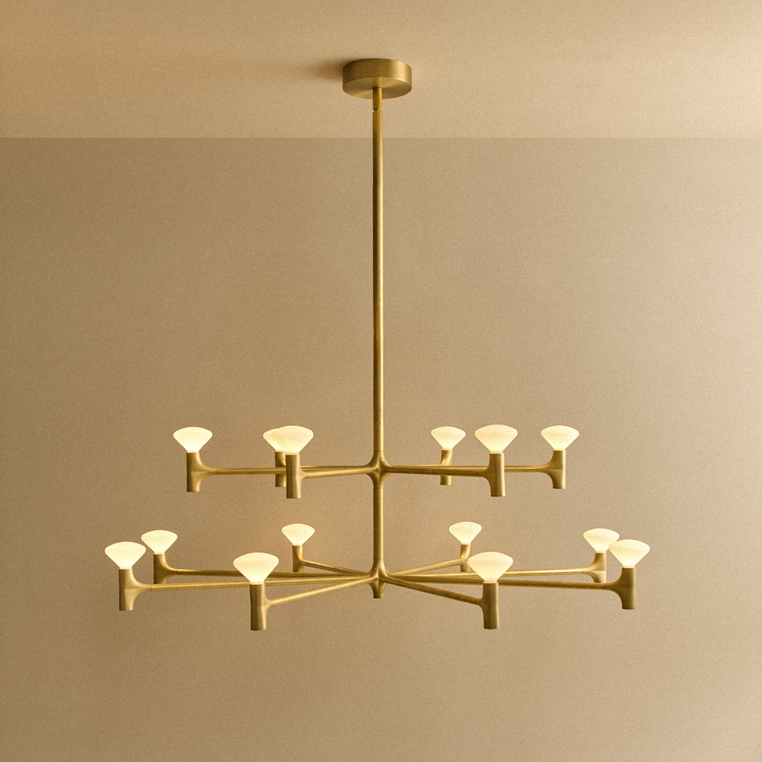 Root Two-Tier Chandelier