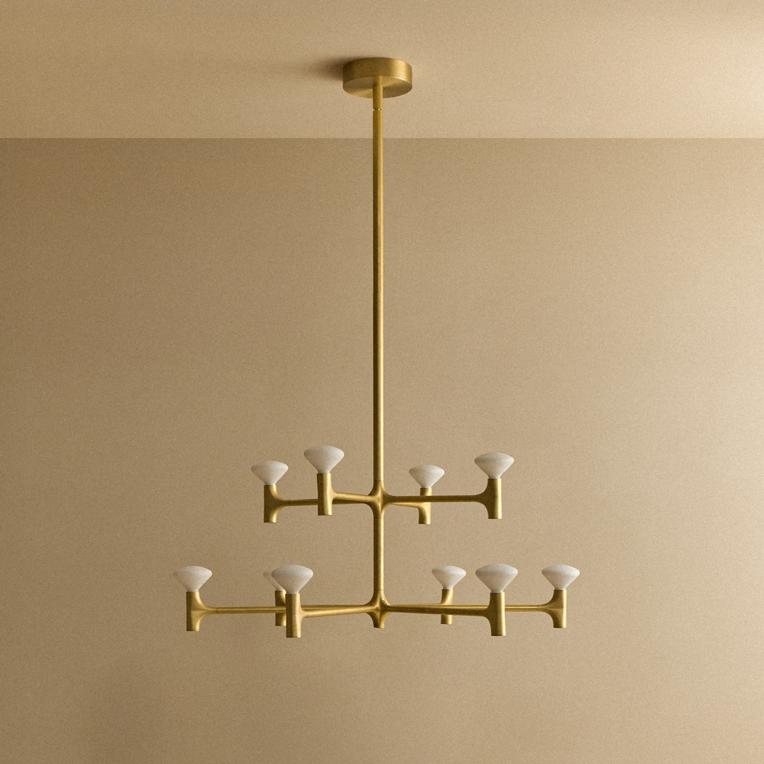 Root Two-Tier Chandelier