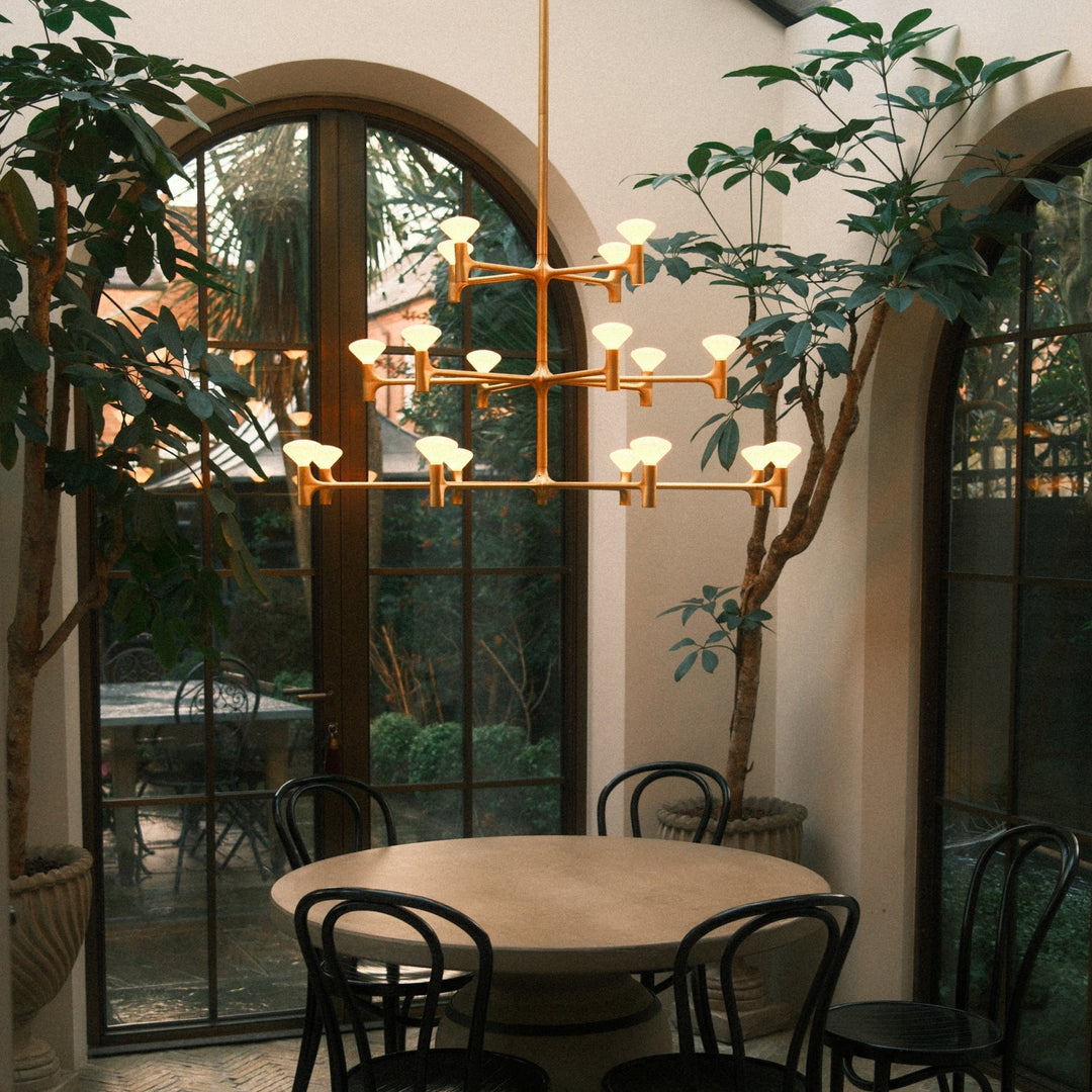 Root Three-Tier Chandelier