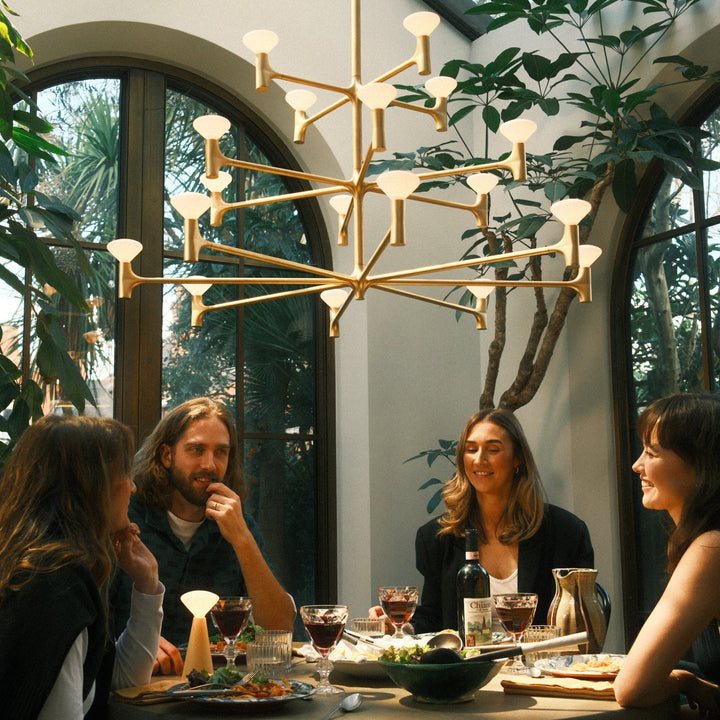 Root Three-Tier Chandelier