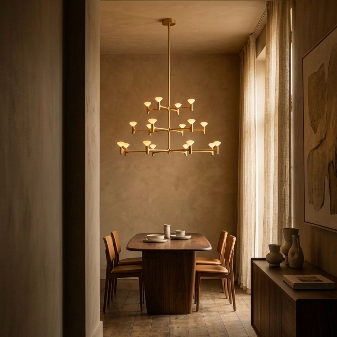 Root Three-Tier Chandelier
