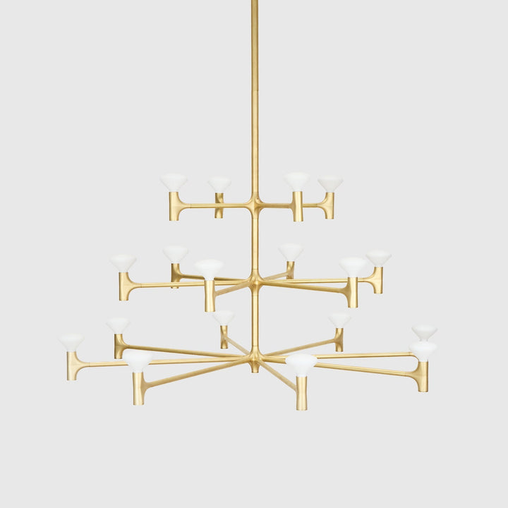 Root Three-Tier Chandelier