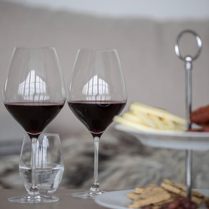 Holmegaard Cabernet Burgundy Glass, Clear, 23.3 Oz, 6 Pcs.