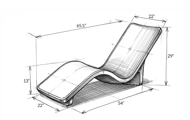 Line Chaise Lounge