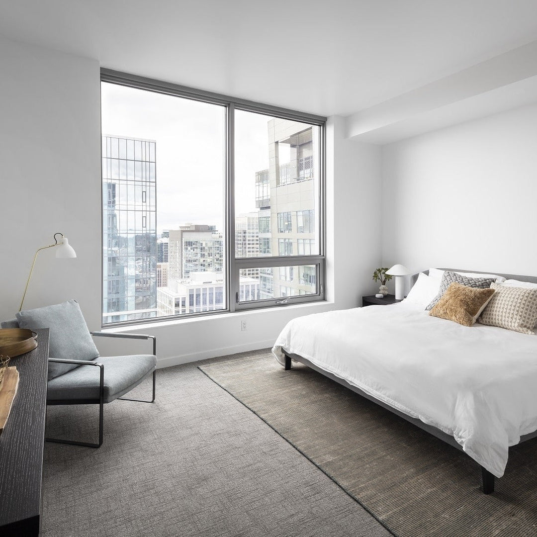 Damo Simple Table Lamp by Seed Design, styled in a room setting, view 8