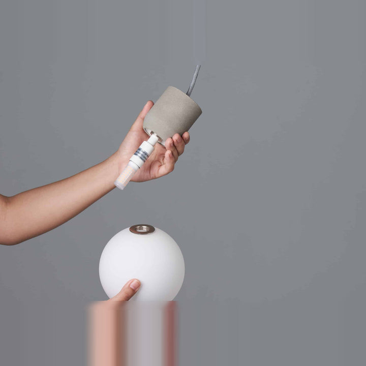 Castle Glo Pendant by Seed Design, studio shot, view 2