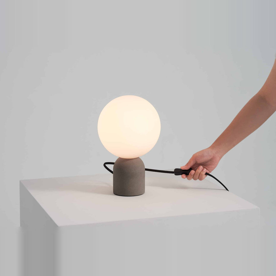 Castle Glo Table Lamp by Seed Design, studio shot, view 3