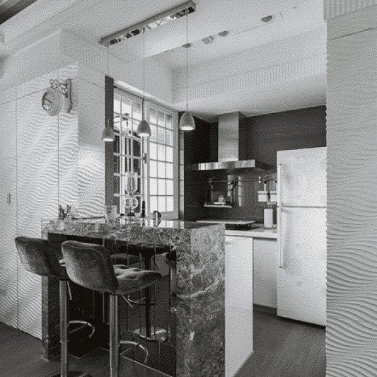 Castle Pendant by Seed Design, styled in a room setting, view 4
