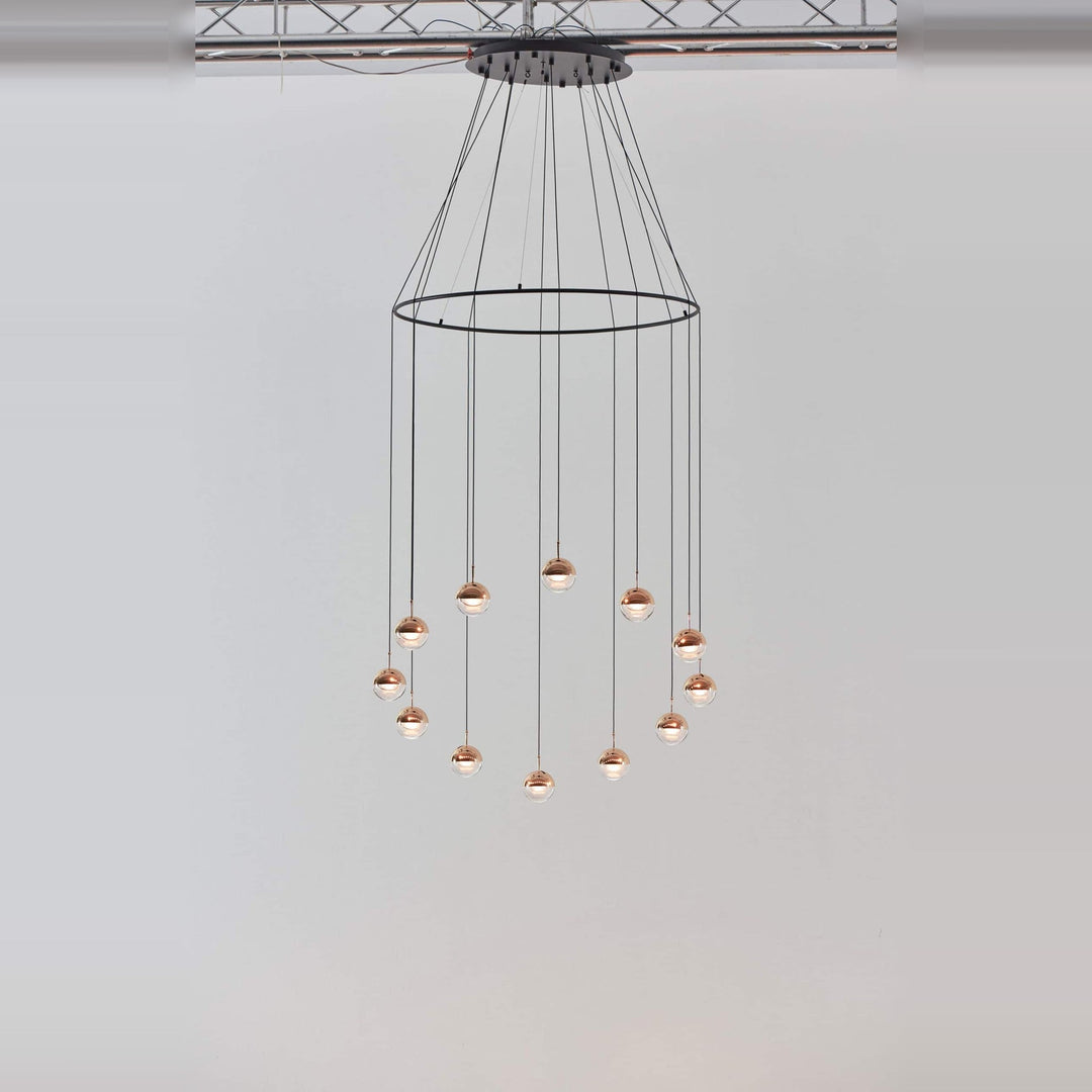Dora Pendant P12 by Seed Design, styled in a room setting, view 7